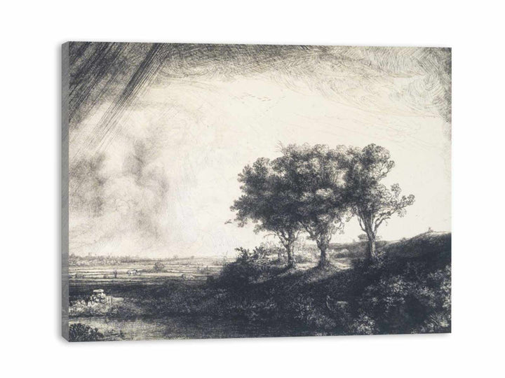 The Three Trees Painting