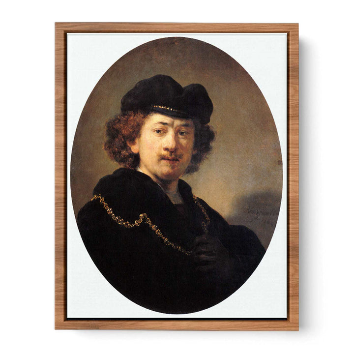 Self-Portrait with a Gold Chain Painting