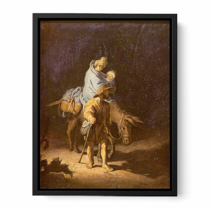 The flight into Egypt
 Painting