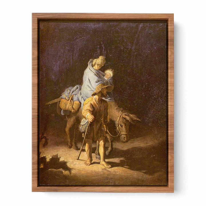 The flight into Egypt
 Painting