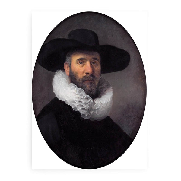 Portrait of Dirck Pesser Painting