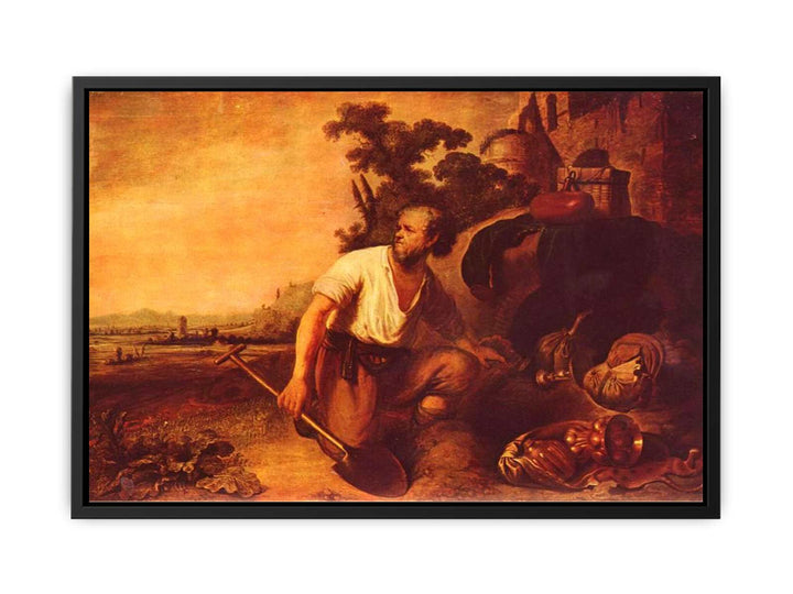 The parable of the treasure hunter
 Painting