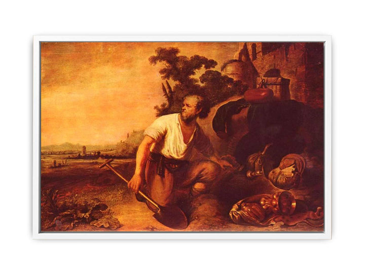 The parable of the treasure hunter
 Painting