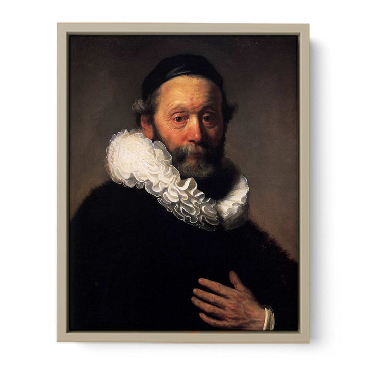 Portrait of Johannes Wtenbogaert (detail)
 Painting