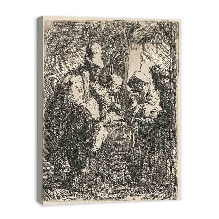 The strolling Musicians
 Painting