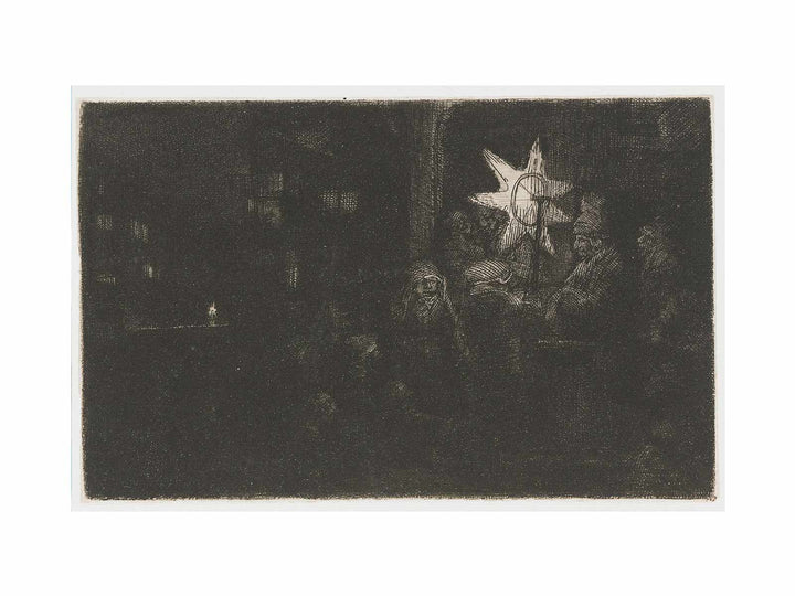 The Star of the Kings A Night Piece Painting