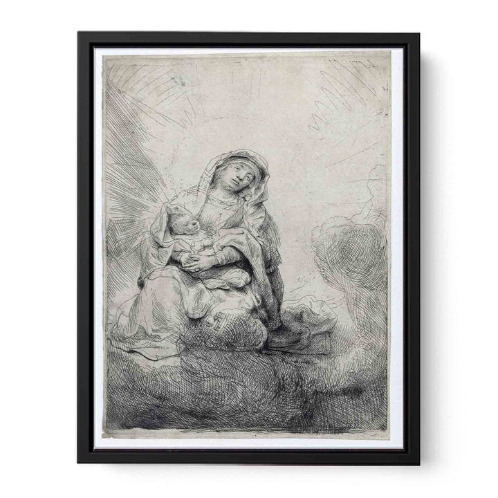 The Virgin and Child in the Clouds
 Painting