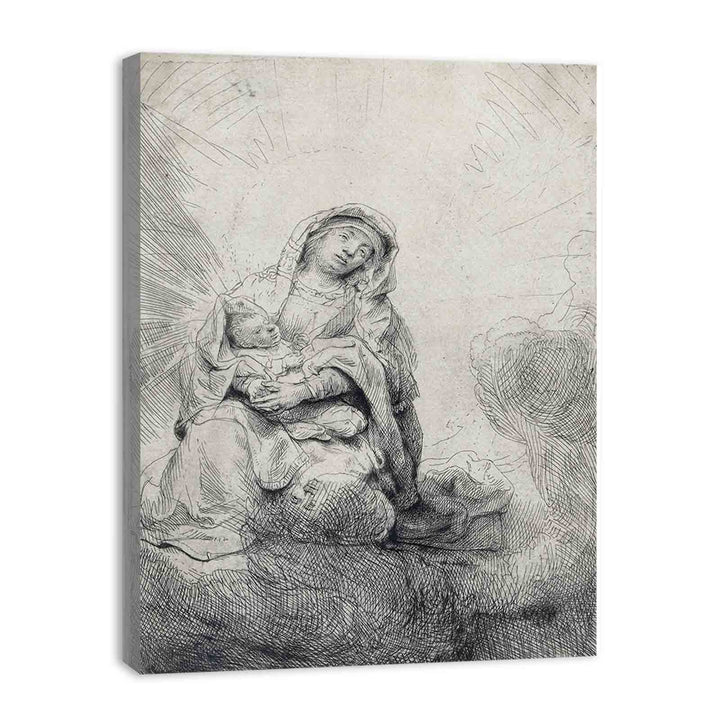 The Virgin and Child in the Clouds
 Painting