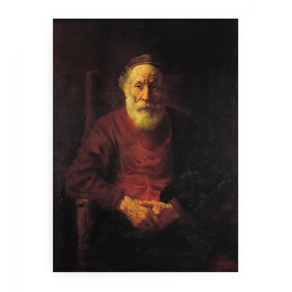 Portrait of an Old Man in Red 1652-54
 Painting