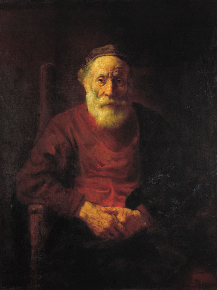 Portrait of an Old Man in Red 1652-54 