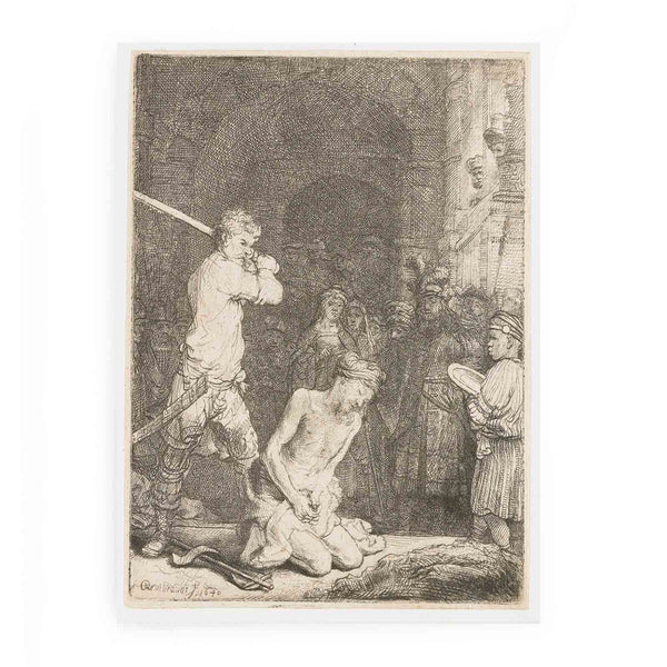 The Beheading of Saint John the Baptist Painting