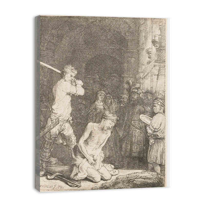 The Beheading of Saint John the Baptist Painting