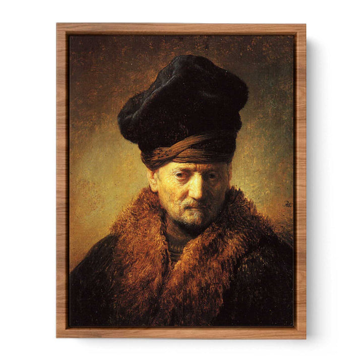 Bust of an Old Man in a Fur Cap 1630
 Painting