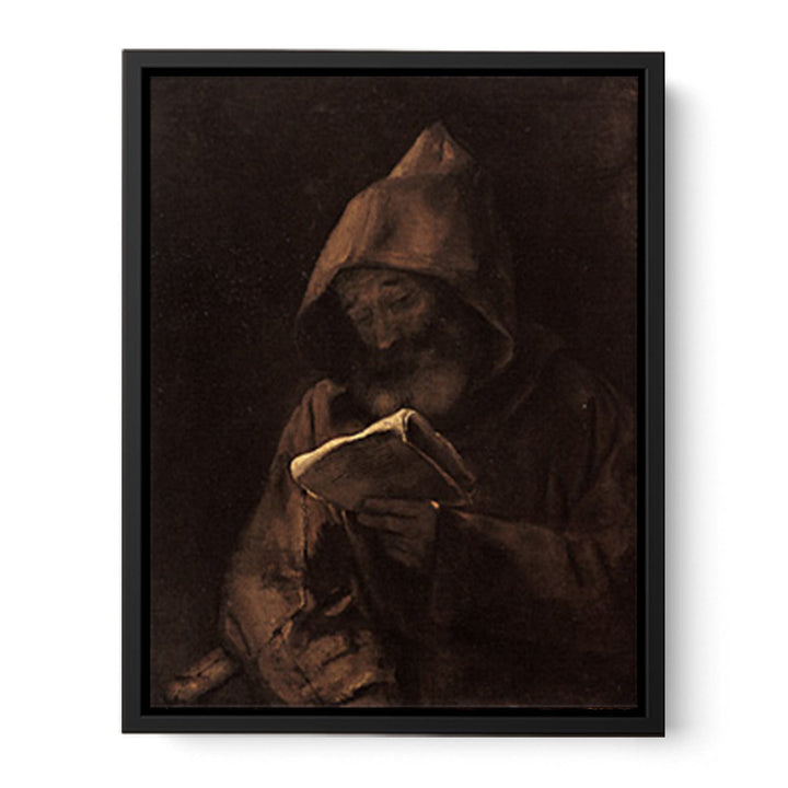 Franciscan Monk Reading
 Painting