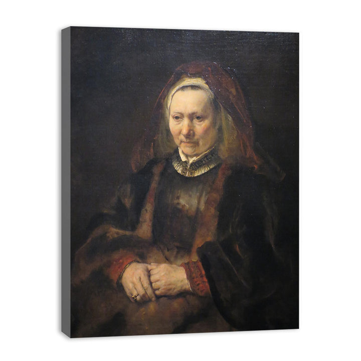 Portrait of a seated old woman
 Painting