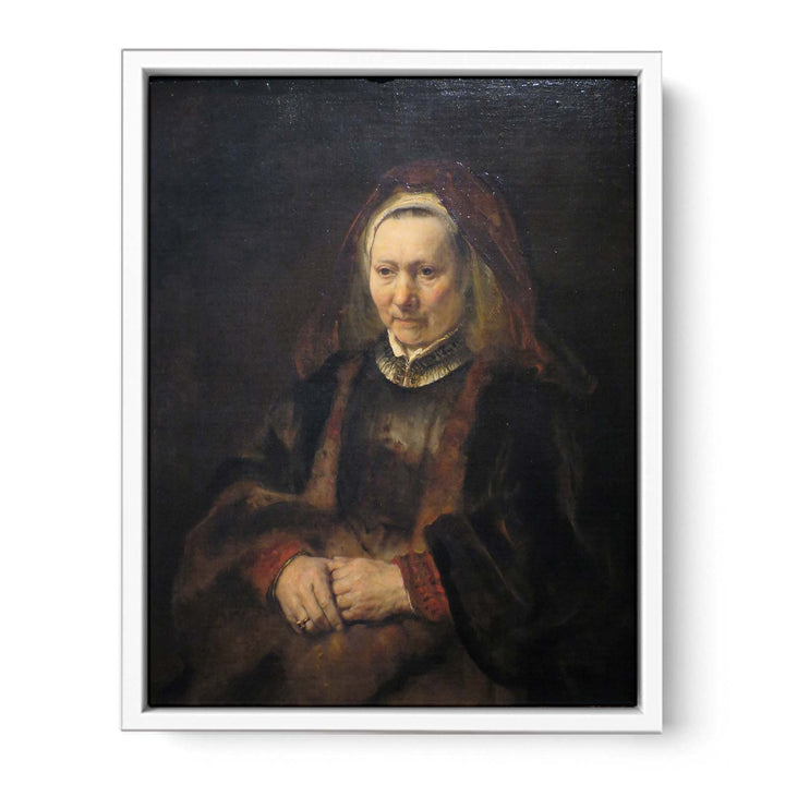 Portrait of a seated old woman
 Painting