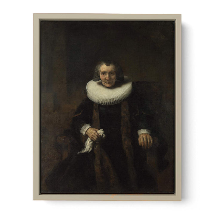Portrait of Marguerite de Geer, Wife of Jacob Trip
 Painting