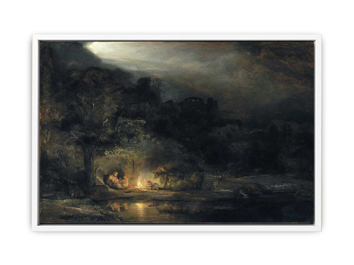 Rest on the Flight into Egypt
 Painting