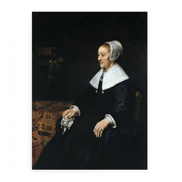 Portrait of Catharina Hooghsaet Painting