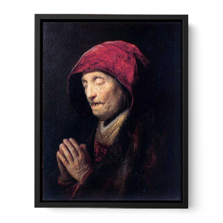 Old Woman Praying
 Painting