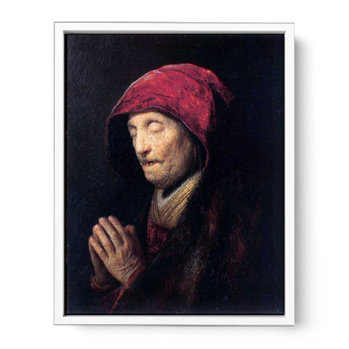 Old Woman Praying
 Painting