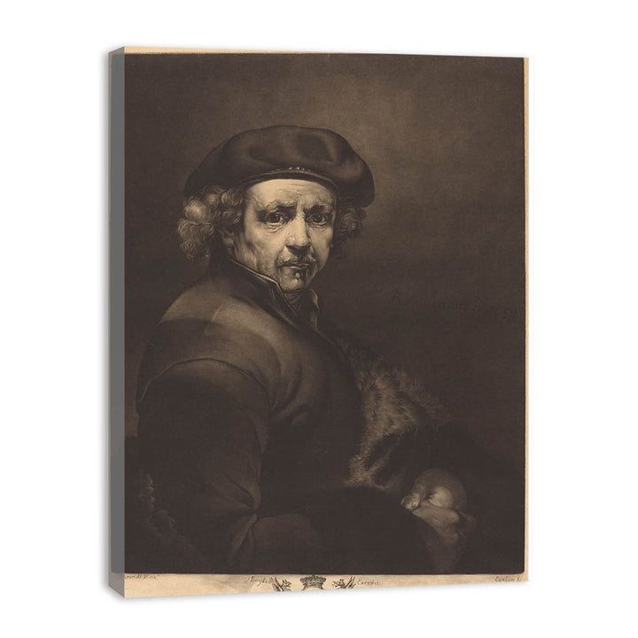 Rembrandt [Self Portrait], by Richard Earlom
 Painting