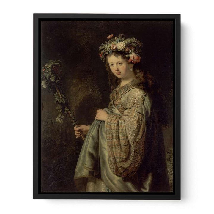 Saskia as Flora 1634
 Painting