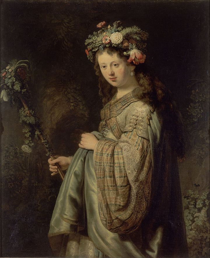 Saskia as Flora 1634 