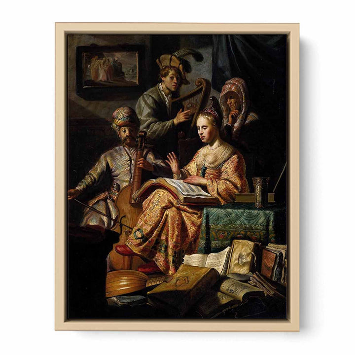 The Music Party 1626
 Painting