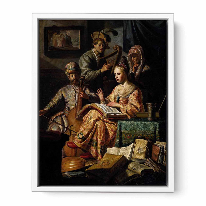 The Music Party 1626
 Painting