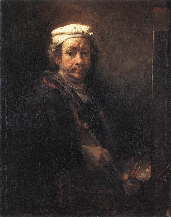 Portrait of the Artist at His Easel 1660 