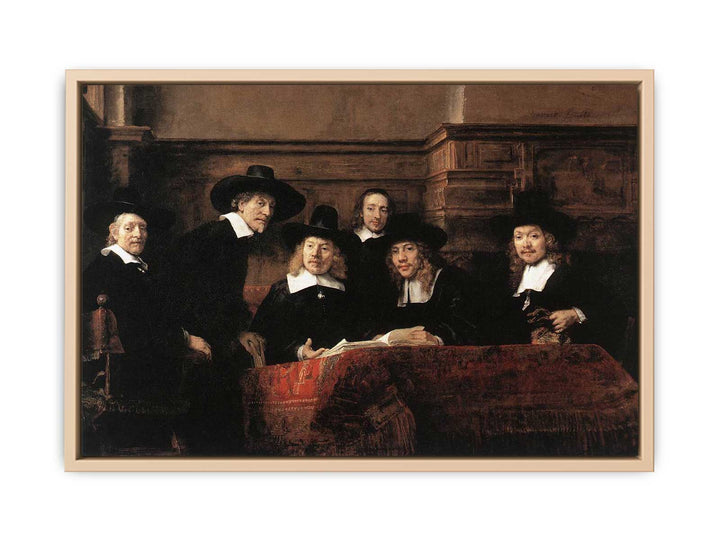 Sampling Officials of the Drapers' Guild 1662
 Painting