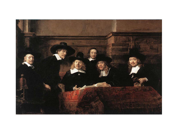 Sampling Officials of the Drapers' Guild 1662
 Painting