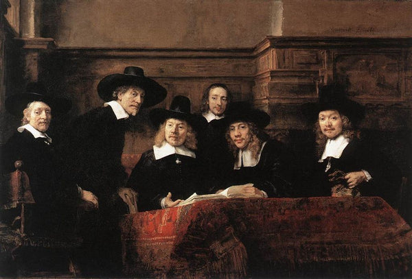 Sampling Officials of the Drapers' Guild 1662 