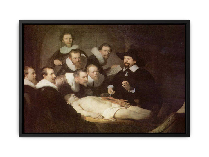 The Anatomy Lecture of Dr. Nicolaes Tulp 1632
 Painting