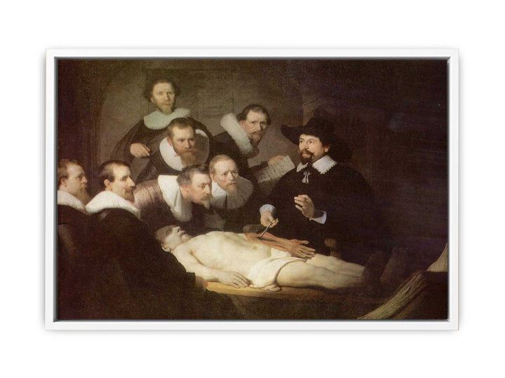 The Anatomy Lecture of Dr. Nicolaes Tulp 1632
 Painting