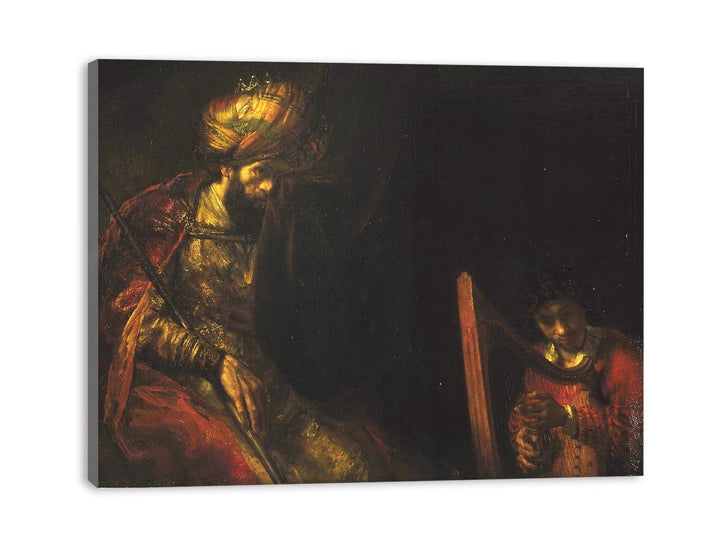 Saul and David 1655-60
 Painting