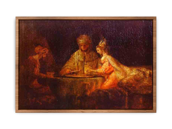 Assuerus, Haman and Esther
 Painting