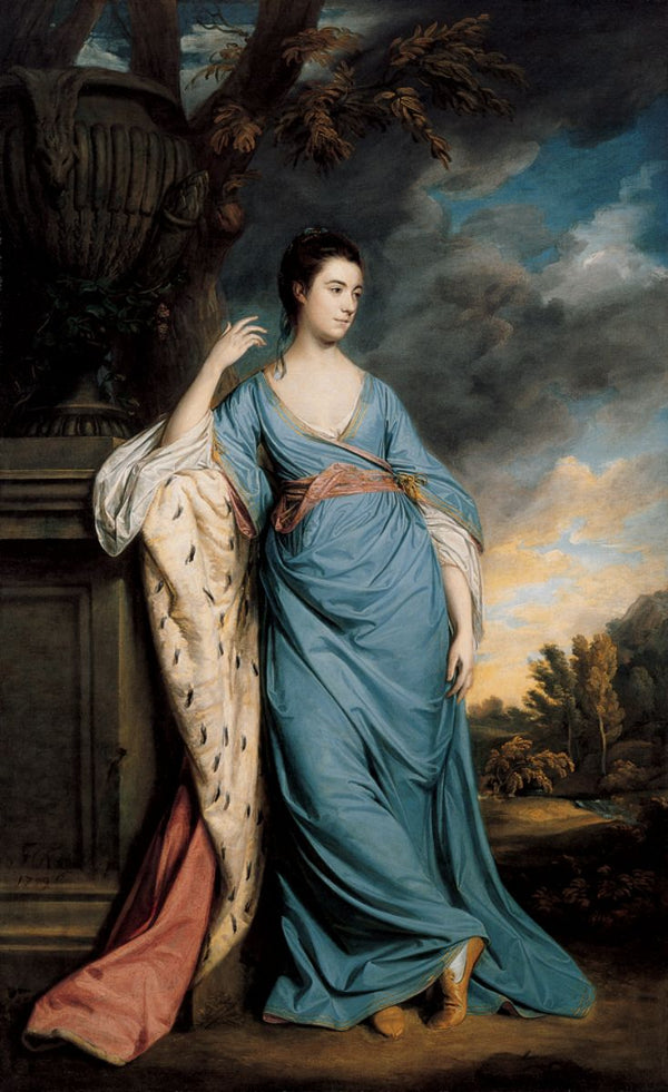 Portrait of a Woman Possibly Lady Frances Warren 