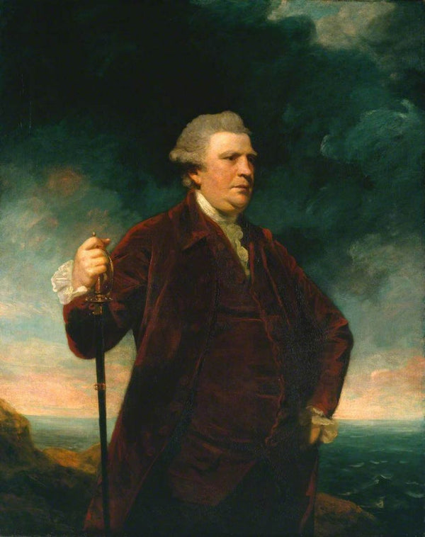 Portrait of Admiral Viscount Keppel 1780 