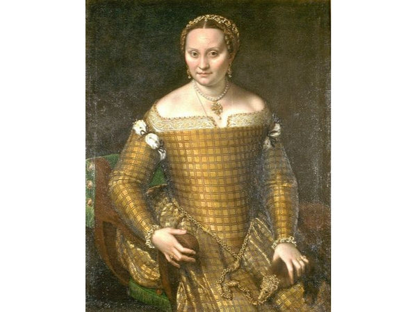 Portrait of the artist's mother, Bianca Ponzoni Anguisciola 