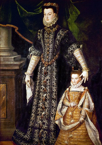 Portrait of Diane d'Andouins and her daughter 