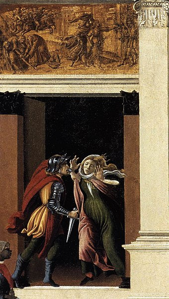 The Story of Lucretia (detail 1) 1496-1504 