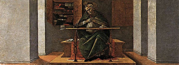 St Augustine in His Cell 1490-92 