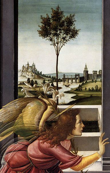 Cestello Annunciation (detail 1), 1489-90 