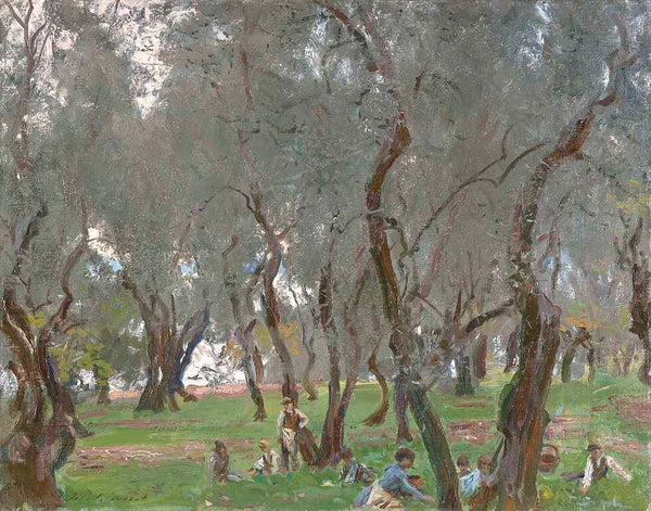 The Olive Grove Painting by John Singer Sargent