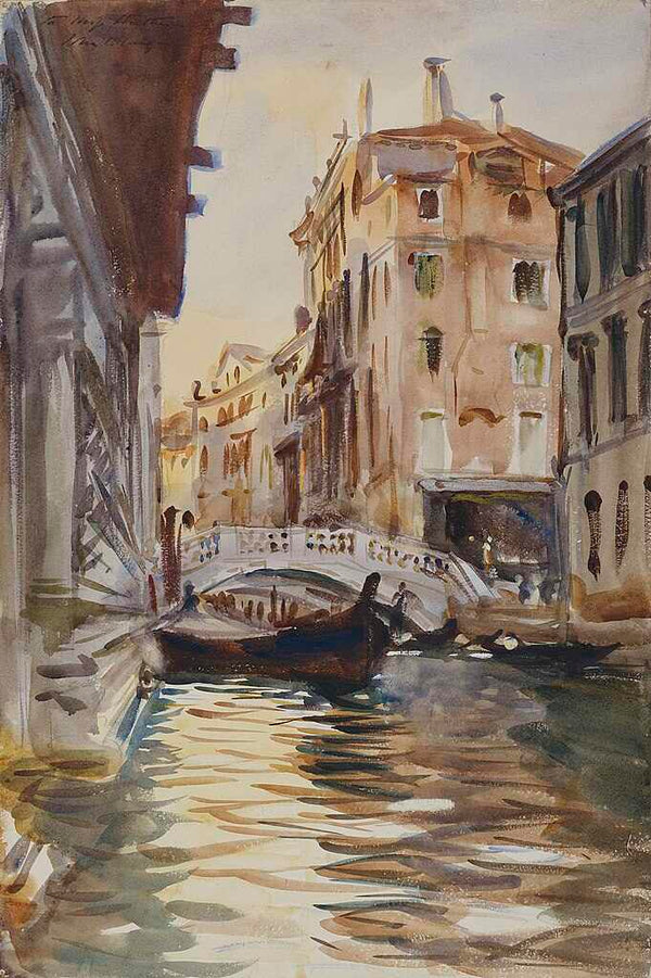 Ponte della Canonica Painting by John Singer Sargent