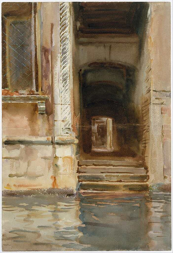 Venetian Doorway Painting by John Singer Sargent