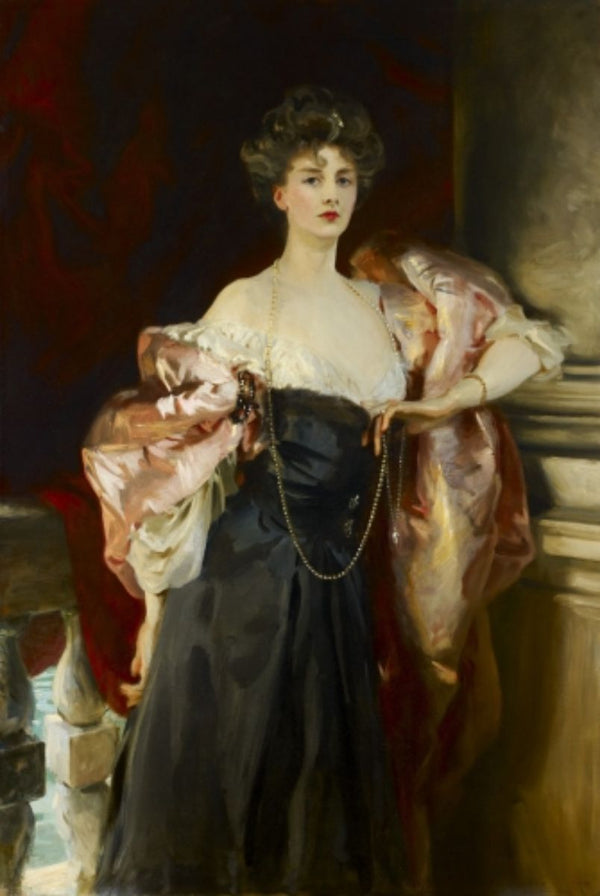 Portrait of Lady Helen Vincent, Viscountess d'Abernon Painting  by John Singer Sargent