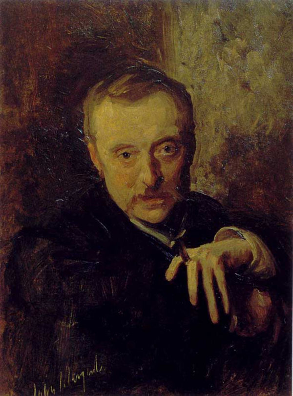 Antonio Mancini Painting by John Singer Sargent